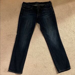 Lucky Brand Dark Blue Straight Leg Jeans